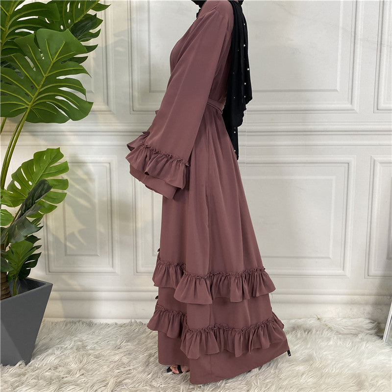 
                      
                        Salma Print Open Abaya
                      
                    