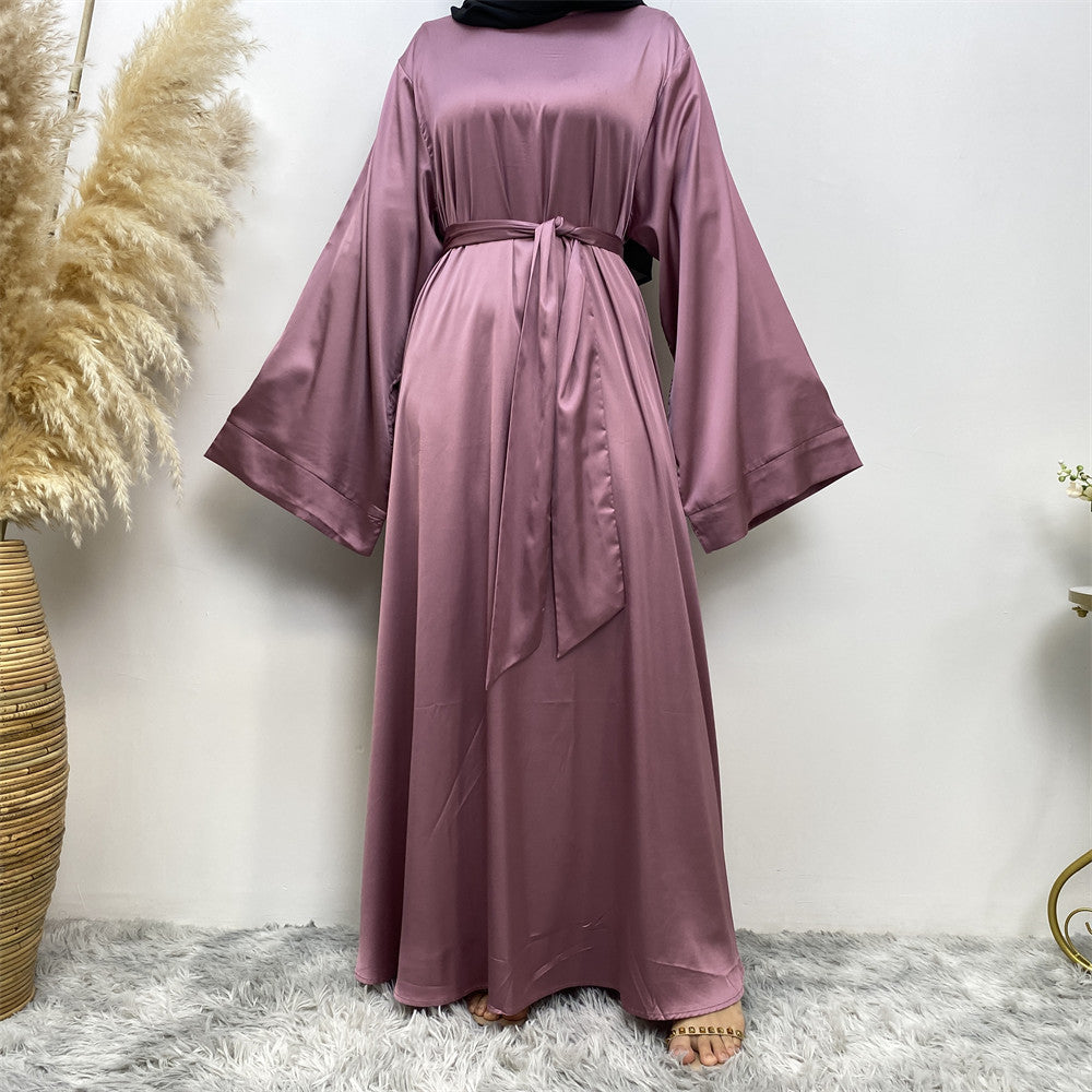 
                      
                        Satin Kimono Abaya
                      
                    