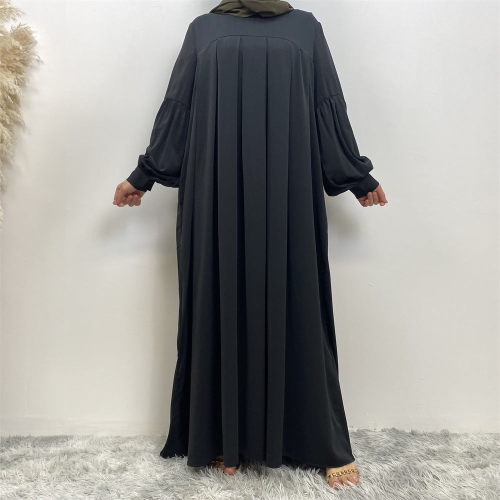 
                      
                        Safia Pleated Abaya
                      
                    