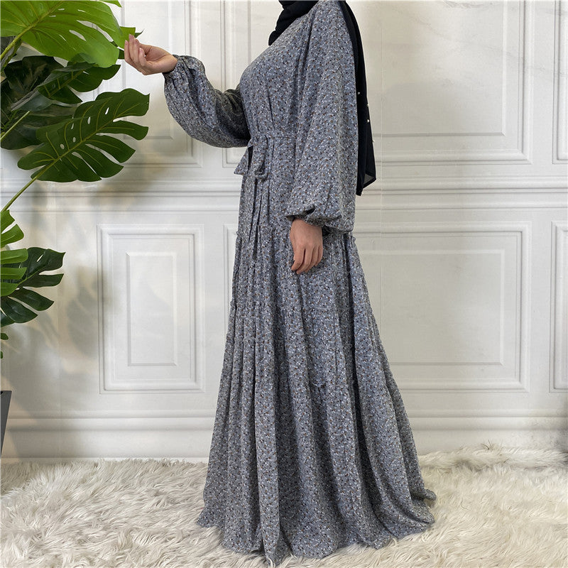 
                      
                        Floral Chiffon Abaya
                      
                    