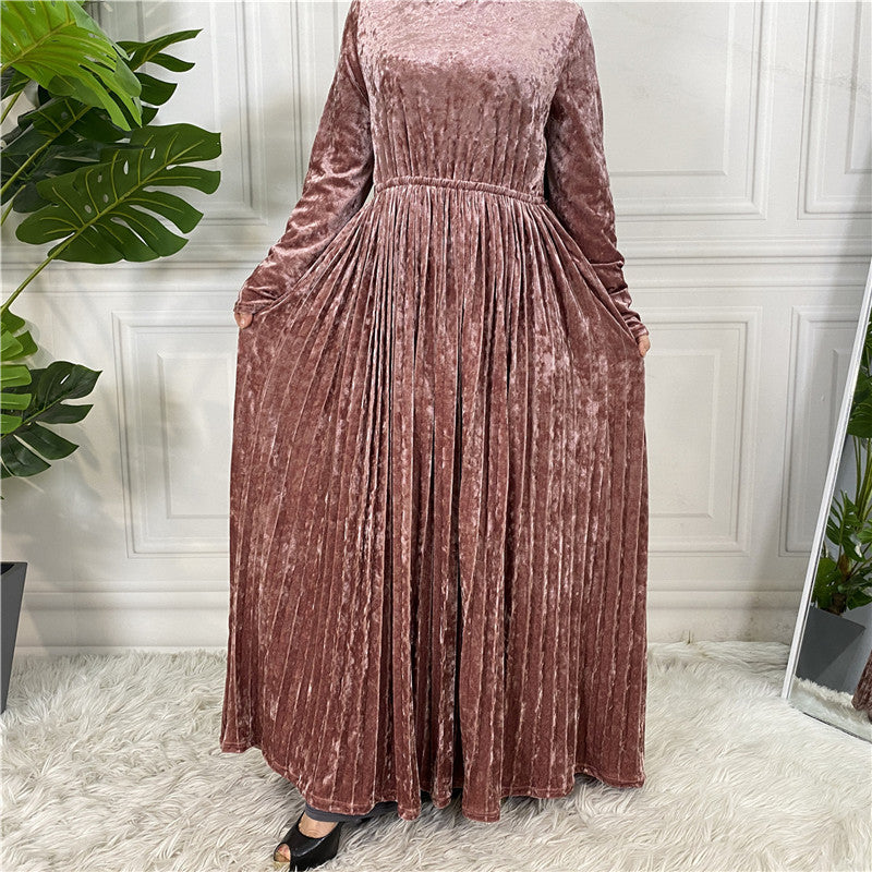 
                      
                        Asma Velvet Abaya
                      
                    