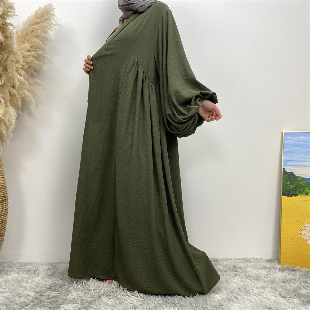 
                      
                        Pleated Open Jilbab
                      
                    