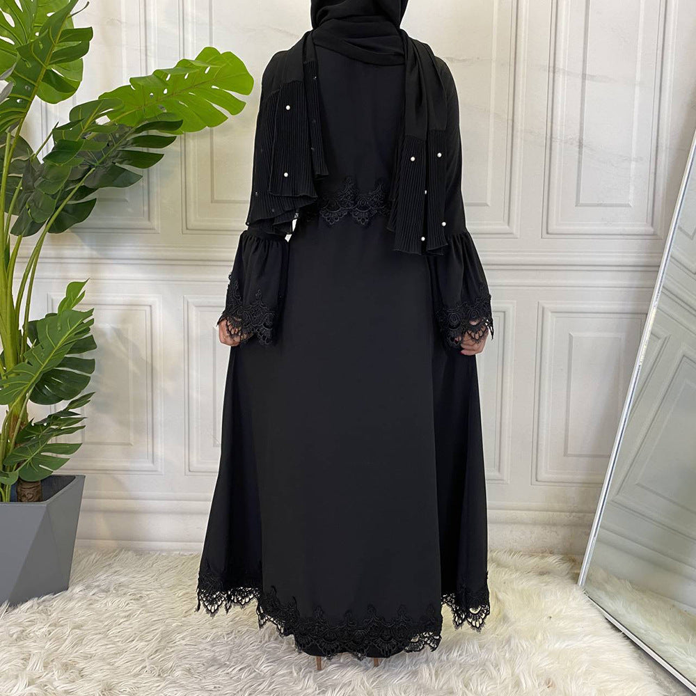 
                      
                        Hawa Lace Abaya
                      
                    