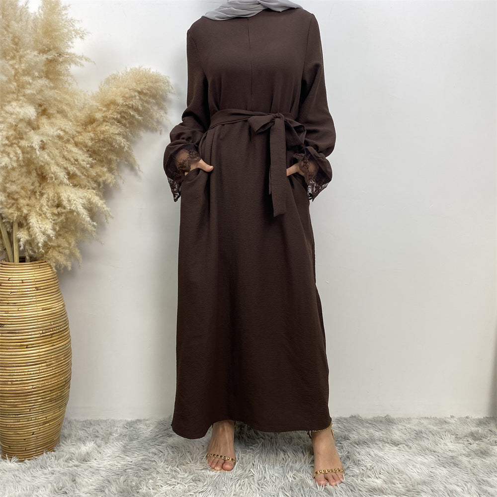 
                      
                        Safa Lace Abaya
                      
                    