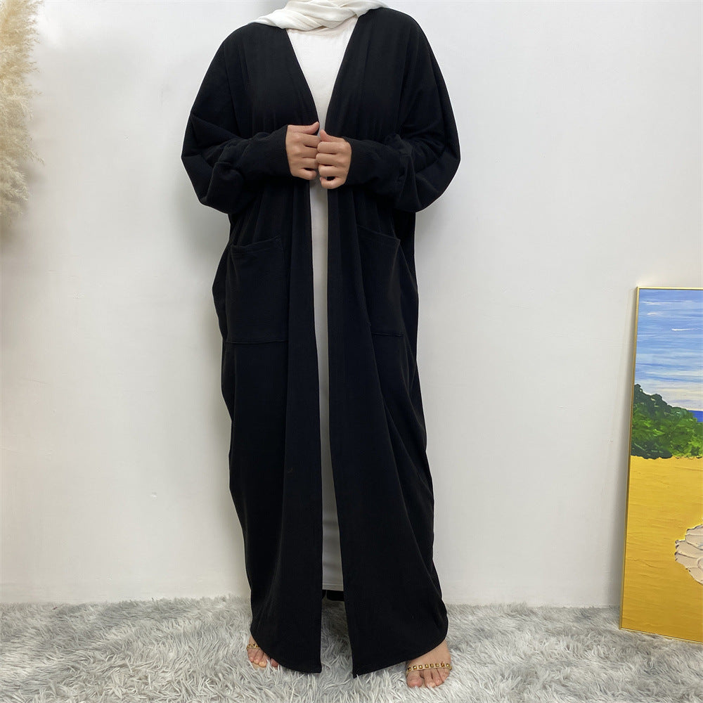 
                      
                        Fakhira Pocket Open Abaya
                      
                    