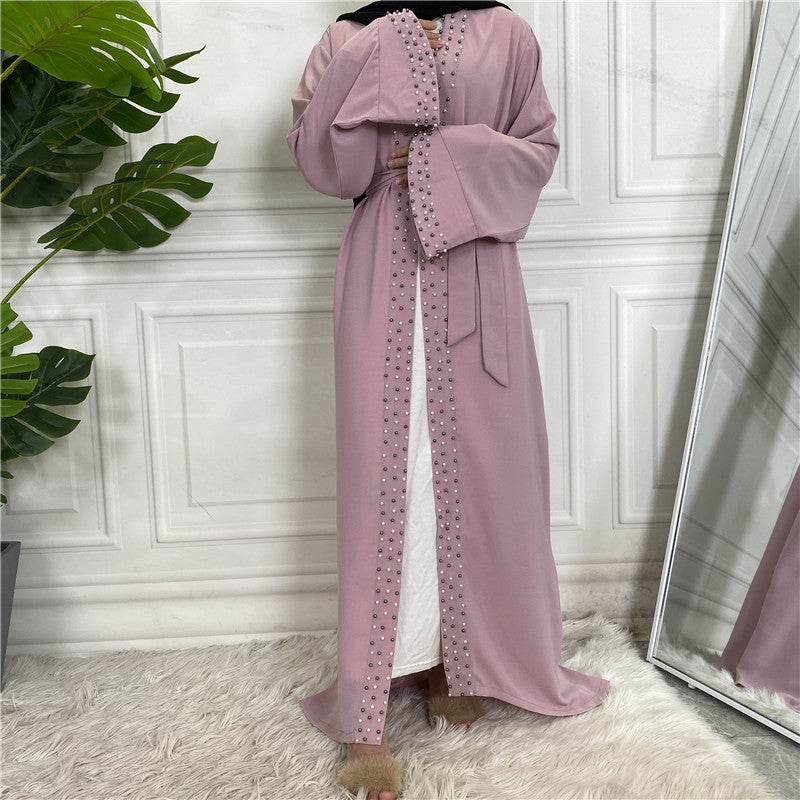 
                      
                        Malak Pearls Kimono
                      
                    