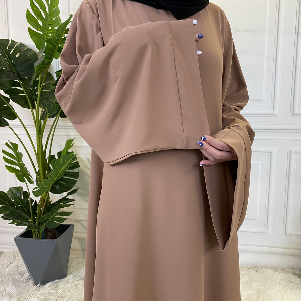 
                      
                        Nadia Soft Kimono Abaya
                      
                    