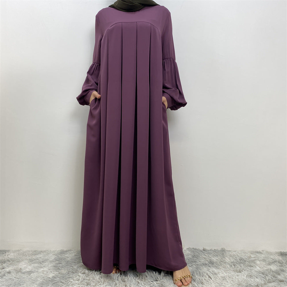 
                      
                        Safia Pleated Abaya
                      
                    