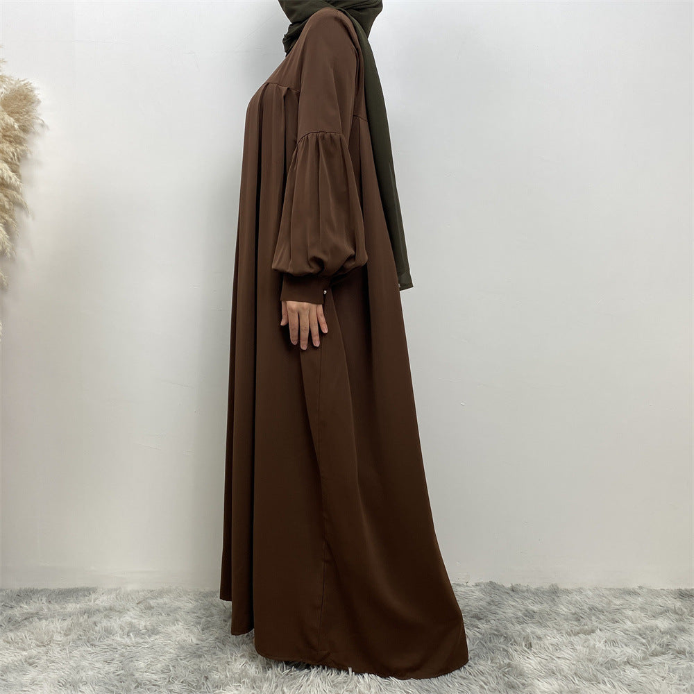 
                      
                        Safia Pleated Abaya
                      
                    