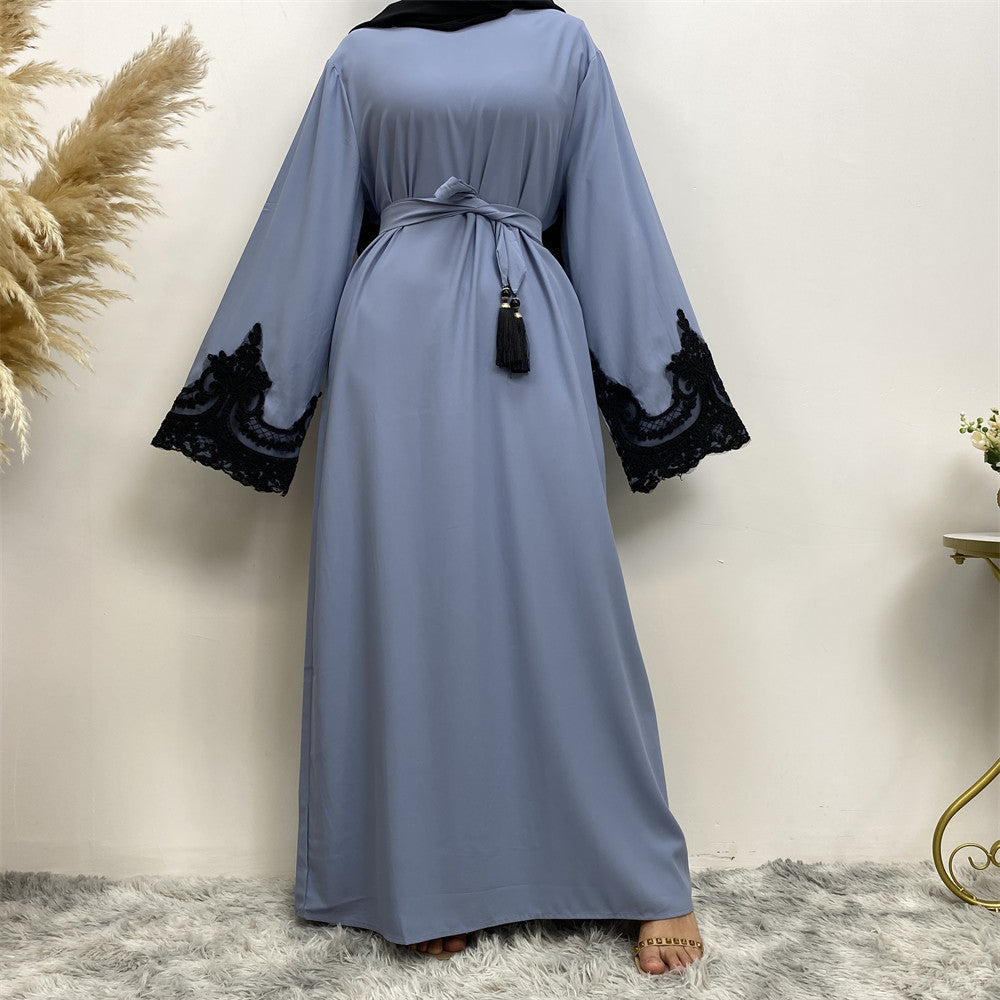 
                      
                        Fadwa Lace Abaya
                      
                    